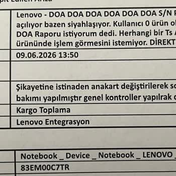 Yeni Aldığım Dizüstü Bilgisayar Arızalı Çıktı, Yetkili Servis Onarıp İade Hakkımı Engelledi