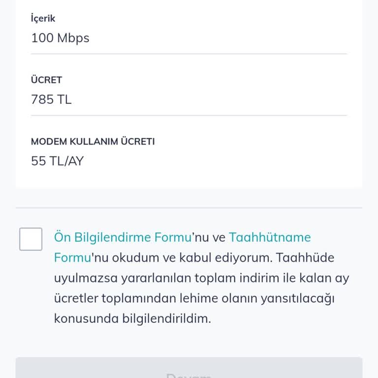 Yüksek Taahhüt Yenileme Ücretine Sadık Müşteri İndirimi Talebi