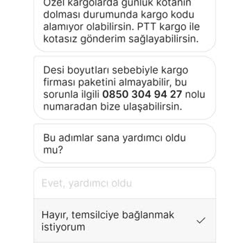 Alıcı İade Ürünlerini Göndermedi, Gardrops Destek Vermedi