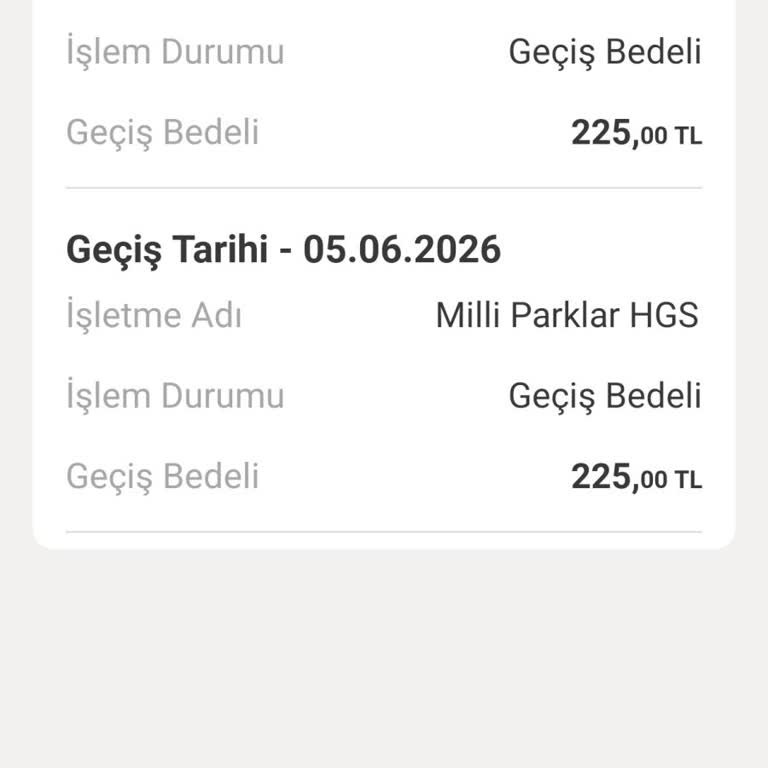 Kuşadası Milli Park Ücretsiz Günlerde HGS Kesintileri İadesi Talebi