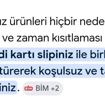BİM İade Talebinin Reddi Ve Müdür İle Personelin Saygısız Tutumu