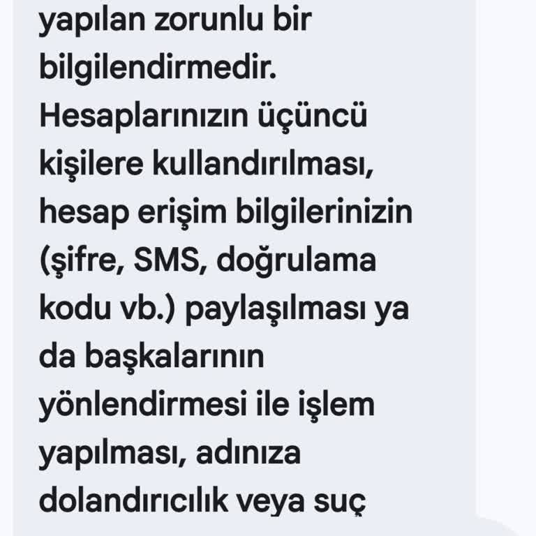 İzinim Olmadan Gelen Zorunlu Bilgilendirme SMS’e Şikayet