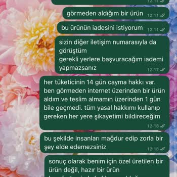Bezen Store “İade Yok, Sadece Değişim Yapılabilir” Diyerek Ücret İadesi Talebimi Reddetti