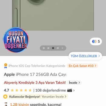 Trendyol Satın Aldığım Telefonun Fiyatı Ertesi Gün Düşmüş, Fiyat Farkı İadesi Reddedildi