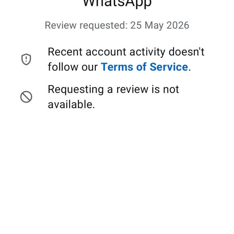 WhatsApp Banned My Permanent Number Without Explanation or Response
