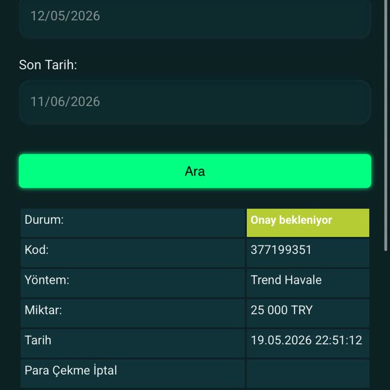 Kazandığım 25.000 TL Ödeme Gecikmesi Ve Canlı Destek Tutarsızlığı