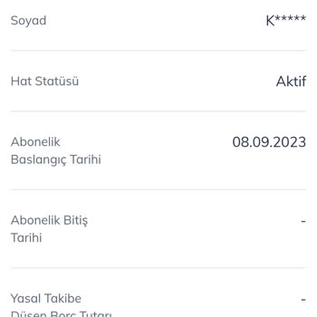 Alacak Görünen Hattımda Çelişkili Bilgiler Ve İade Talebi