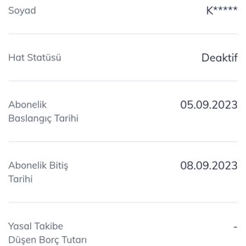 Alacak Görünen Hattımda Çelişkili Bilgiler Ve İade Talebi