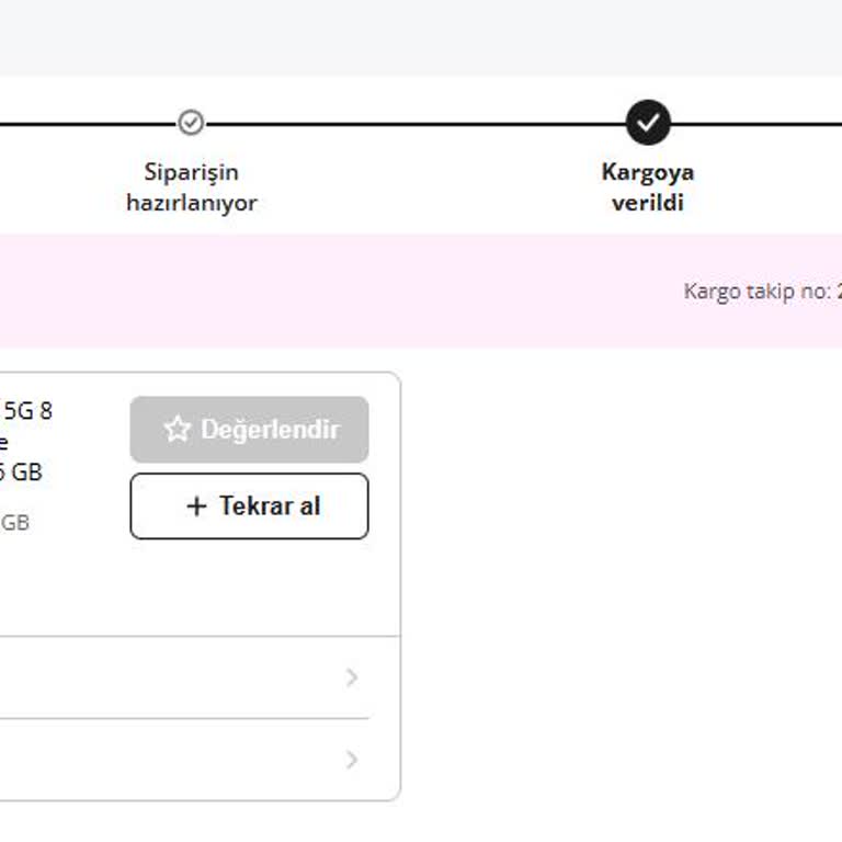 Teslim Edilmeyen Telefon İçin Acil Yeniden Gönderim Talebi