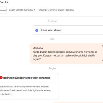 Teslim Edilmeyen Klimanın Taksit Ödemeleri Sürüyor, İptal Ve İade Talebi