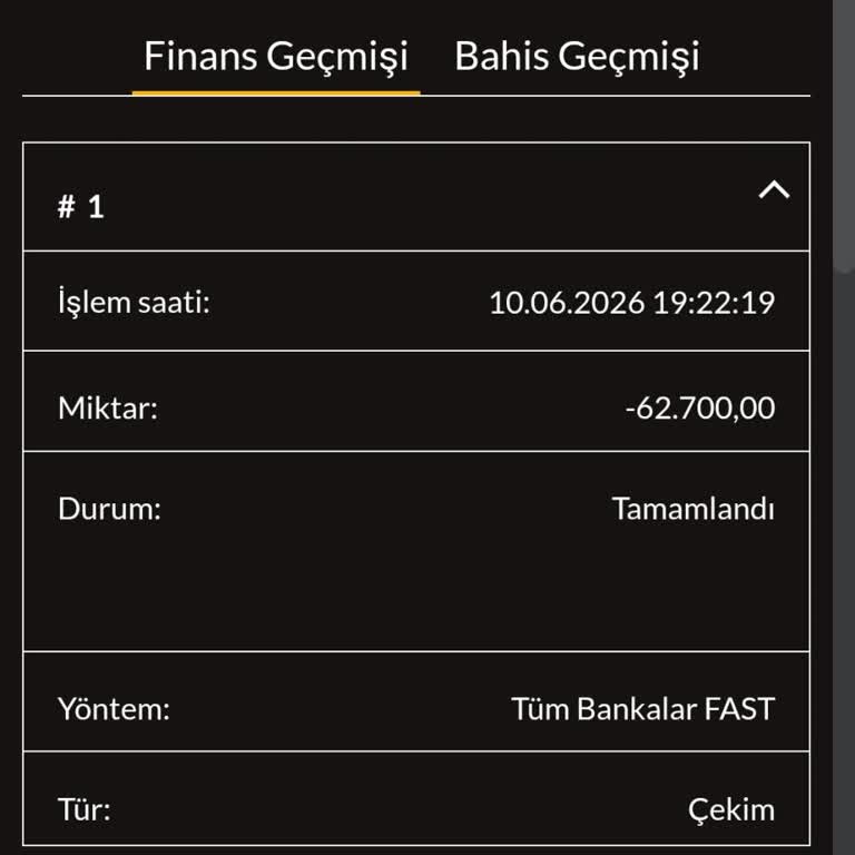 Tamamlandı Görünen 62.700 TL Çekimim Hesaba Yansımıyor