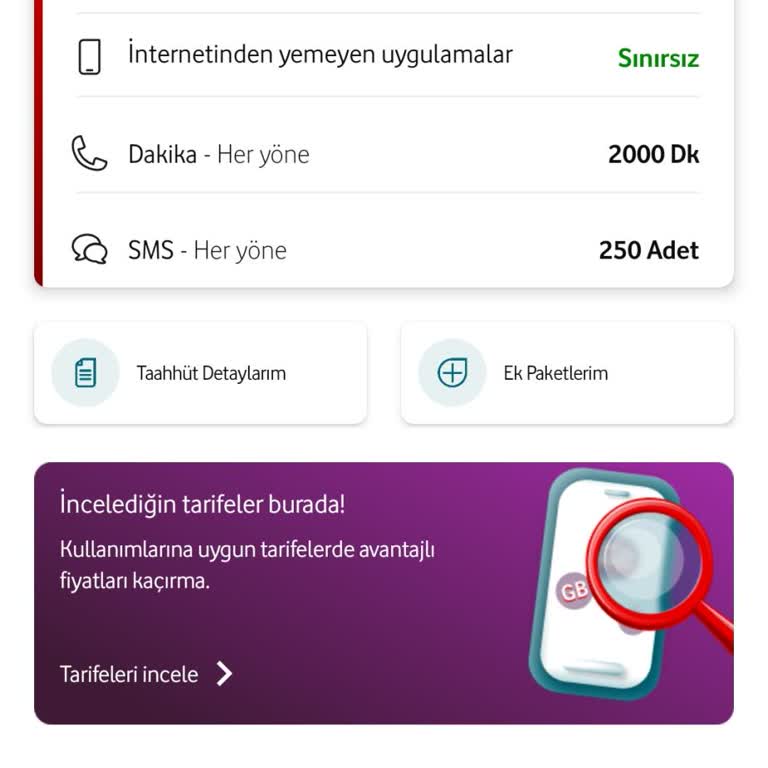 Vodafone Red Tarifinde Ücret Çifte Çıkınca Mağdur Oldum