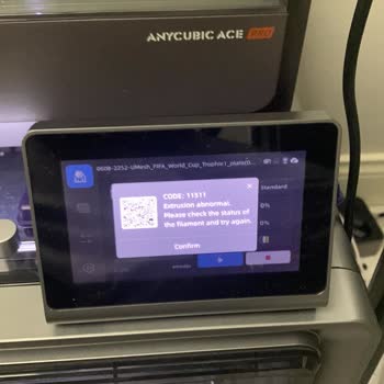 Anycubic Kobra S1 Kısa Sürede Hata Kodları Verdi Ve Değişim Talebim Cevapsız