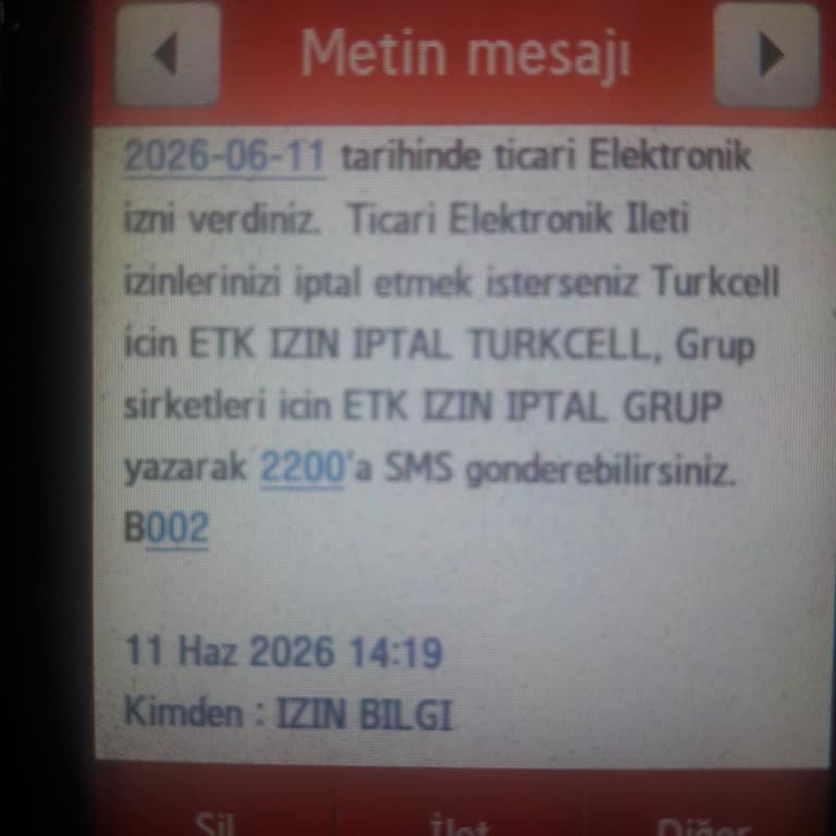 İzinsiz Ticari Elektronik İleti İzni Ve Uzayan Müşteri Görüşmesi
