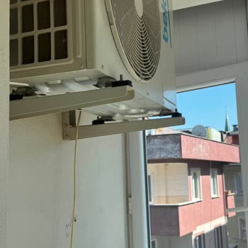Hatalı Montaj Nedeniyle Balkon İçinde Dış Ünite Ve Ücretsiz Düzeltme Talebi