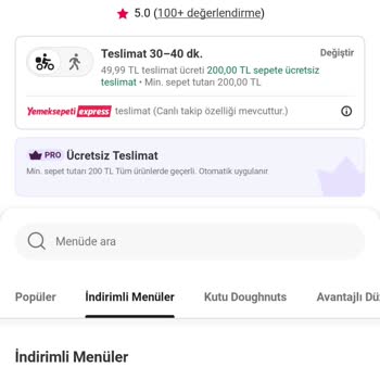 Yemeksepeti'nde Fiyat İki Kat, Canlı Destek Yok