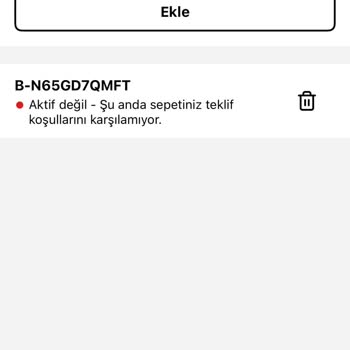 Aktif Olmayan Hediye Kodu Şikayetim