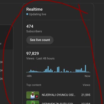 Youtube.com Analitik’te İzlenme Düşüşü Hakkında Şikayet
