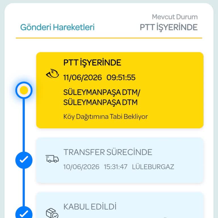 PTT Kargo Teslimat Gecikmesi!