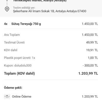 Taze Garanti İhlali: Kısa Süreli Tereyağı Teslimatı