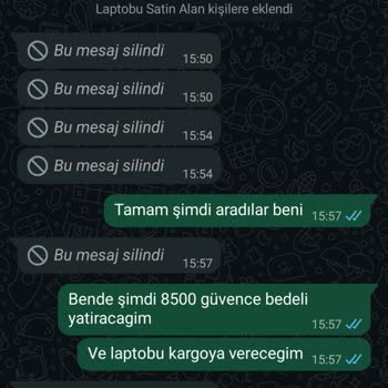 Sahte Alıcıdan Çifte Ödeme Talebi Ve Hesap Dondurulması