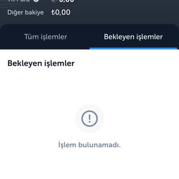İade İşlemi Başlatılmadı Ve TK Pay Hesabım Boş