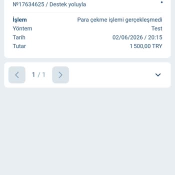 1.500 TL Çekimimin Enpara Hesabına Yatırılmaması Ve Müşteri Hizmetlerinin Ciddiyetsiz Tutumu
