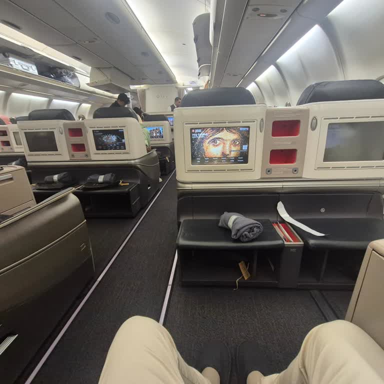 A350 Business Koltuğu Yerine Son Dakikada Verilen Farklı Kabin