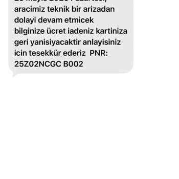 1600 TL Bilet Ücreti İadesi Gelmedi Ve Müşteri Hizmetleri Cevapsız