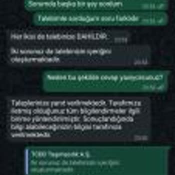 WhatsApp'ta Yanıltıcı Bilet Bilgisi Ve Kişiselleştirilmiş Tutum