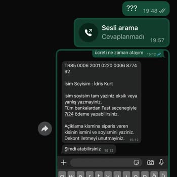 Garanti Bankası IBAN’ına Yanlış Havale Ve İade Talebim