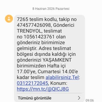 DHL Ecommerce Türkiye Adrese Teslim İstediğim Kargo Şubeden Teslim Olarak Gönderildi