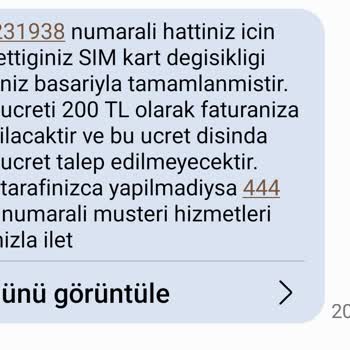 Aydın İletişim Şubesinde Sim Kart Değişiminde Haksız 500 TL Ücret