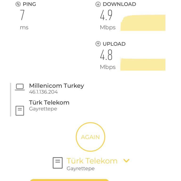 Vaat Edilen 100 Mbps Hızı Yerine 5 Mbps Alınan İnternet Ve Haksız Fatura