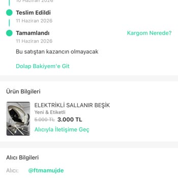 Dolap Satışında Aşırı Kargo Ücreti Kesintisi Ve Uyarı Eksikliği