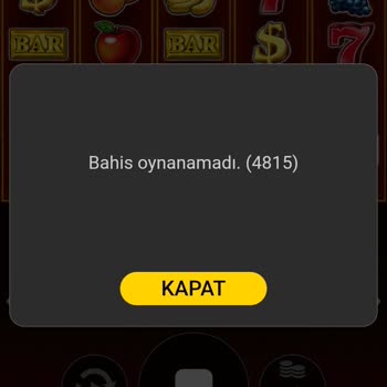 Funbahis EGT Slot Oyunlarında Donma Ve Atılma Problemi