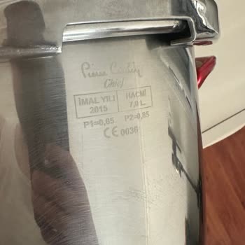 Pierre Cardin 7 Litre Düdüklü Tencere İçin Orijinal Kapak Temini Talebi