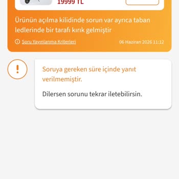 Ayıplı Scooter Ve Satıcı Yanıtsızlığı Hemen İade Talebi