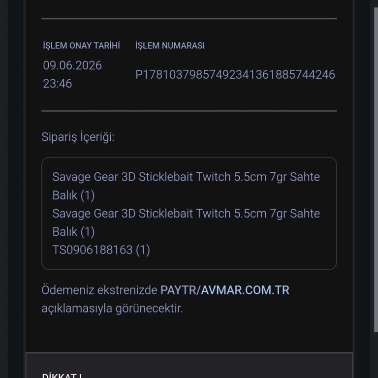 Avmar.com.tr Kargo Takip Bilgisi ve İletişim Eksikliği Nedeniyle Sipariş İadesi Talebi