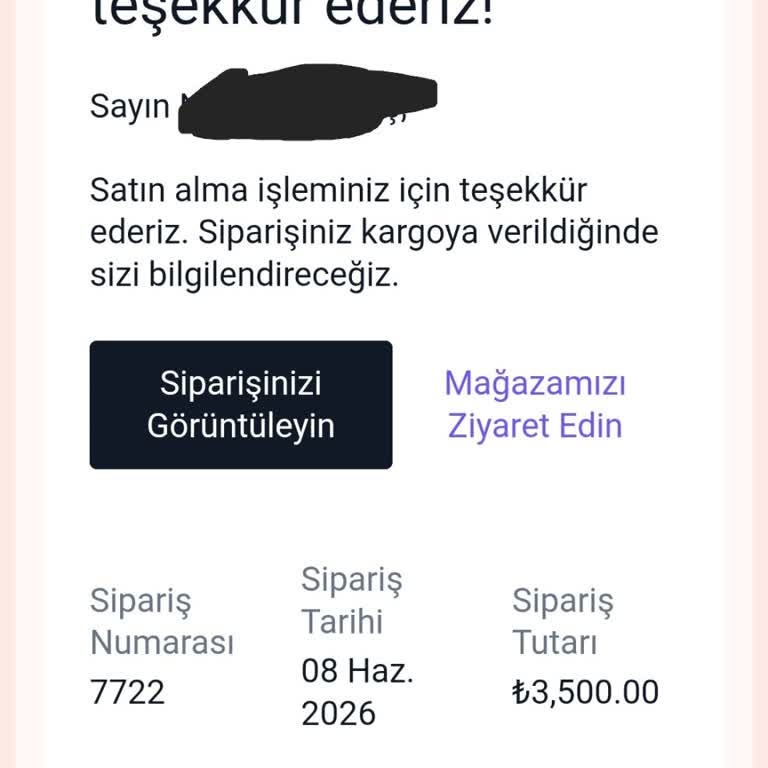 Kargo Bilgisi Gönderilmediği İçin Ücretin İadesi Talebi
