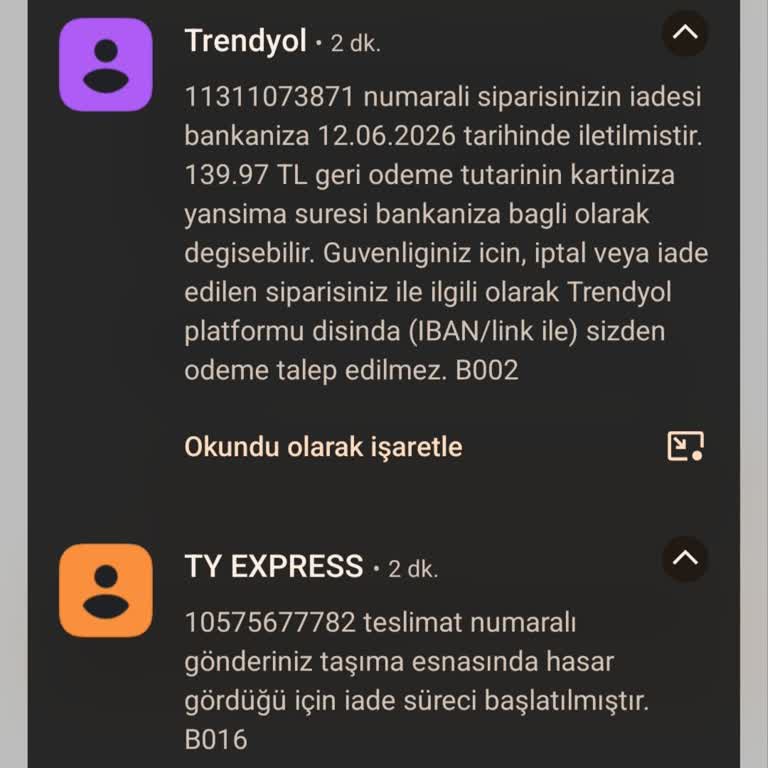 Trendyol Express Tarafından Ürün Kırılması Ve Ek Ücret Talebi Hakkında Şikayet