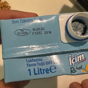 Son Kullanma Tarihi Geçmemiş Laktozsuz Süt Bozulmuş, Sağlık Endişesi Oluşturdu