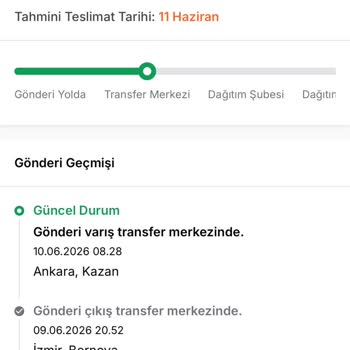 Aras Kargo Transferinde Ürün Gecikmesi Ve Bilgi Eksikliği