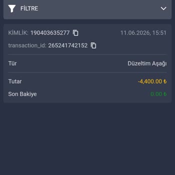 Betpuan3004'te 5000 TL Yatırımım Açıklamasız Silindi Ve Hesabım Kapatıldı