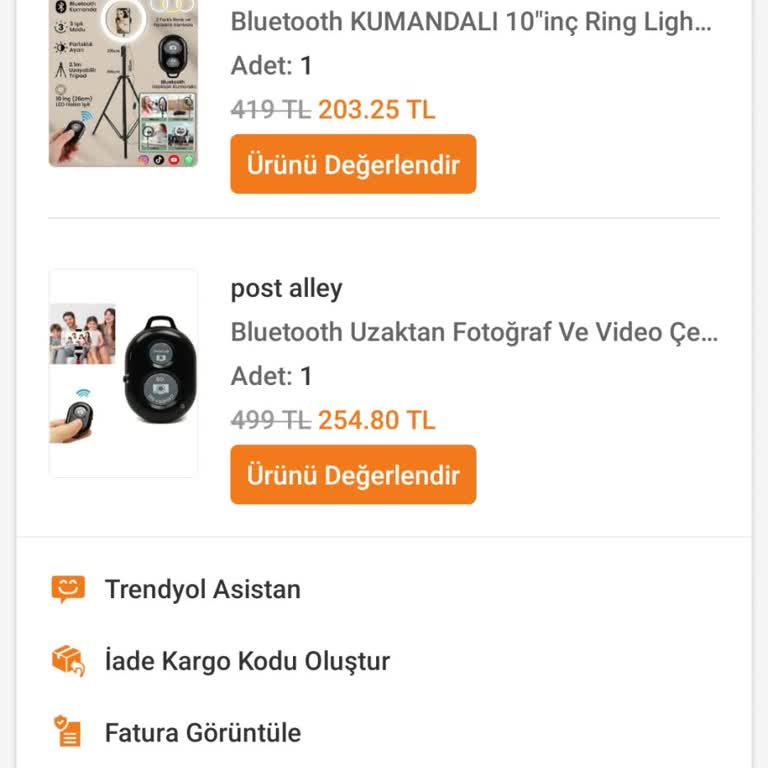 Eksik Bluetooth Uzaktan Kumanda Ve İade Talebi