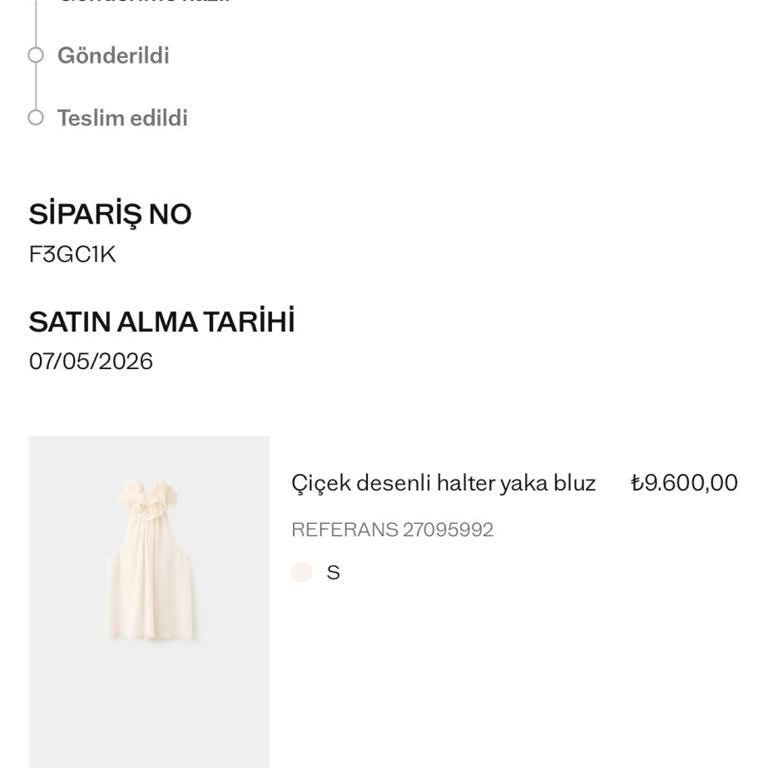 35 Gün Süreyle Gönderime Hazır Kalan Siparişim Teslim Edilmedi Ve İade Talebim Geri Dönmüyor
