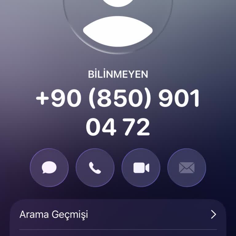 0850 901 04 72 Ses Kaydının Kötüye Kullanım Endişesi ve İnceleme Talebi