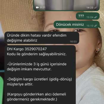 Kusurlu Dantelli Elbise İçin İade Reddi Ve 300 TL Ek Kargo Ücreti Talebi