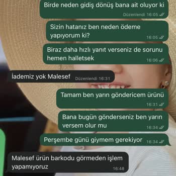 Kusurlu Dantelli Elbise İçin İade Reddi Ve 300 TL Ek Kargo Ücreti Talebi