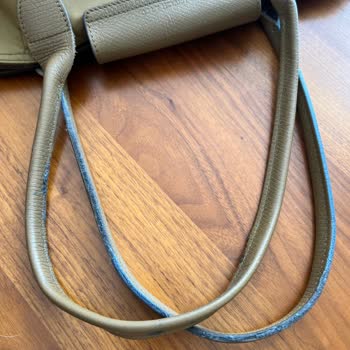 Longchamp Orijinal Tote Çantasında Sap Yapışkanının Erimesi